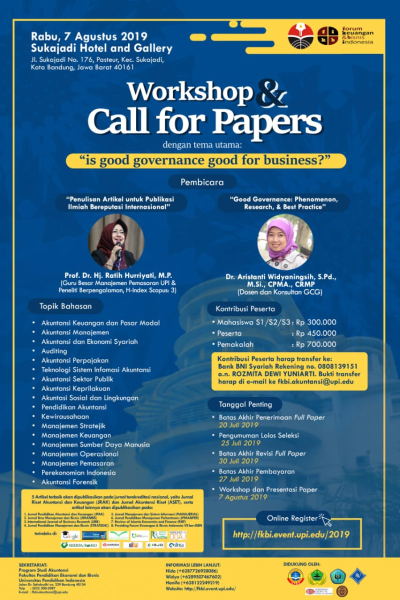 Workshop & Call for Papers: