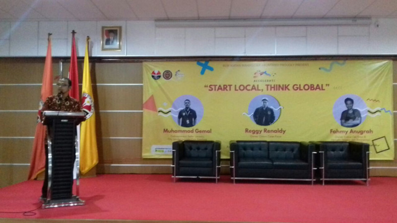 Accelerate Ikatan Mahasiswa Akuntansi : Start Local Think Global 2018